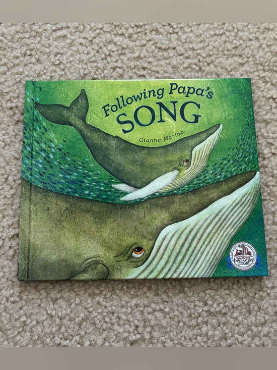 Other - Following Papa's Song by Gianna Marino - Green Whale Picture Hardback Book